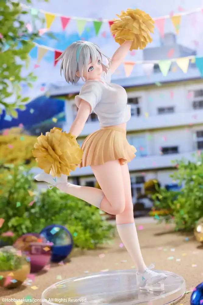 Original Illustration 1/6 Cheerleader Riku illustration by Jonsun Limitált kiadás PVC szobor figura 29 cm termékfotó