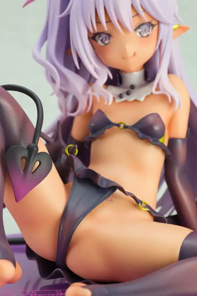 Original Illustration 1/6 Succubus Black Titty Illustrated by Tamano Kedama szobor figura 14 cm termékfotó