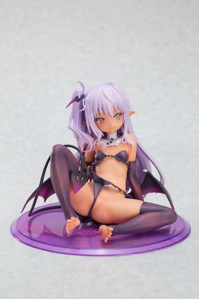 Original Illustration 1/6 Succubus Black Titty Illustrated by Tamano Kedama szobor figura 14 cm termékfotó