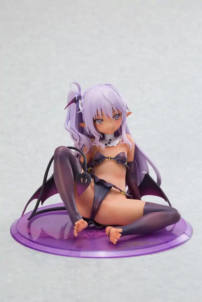 Original Illustration 1/6 Succubus Black Titty Illustrated by Tamano Kedama szobor figura 14 cm termékfotó