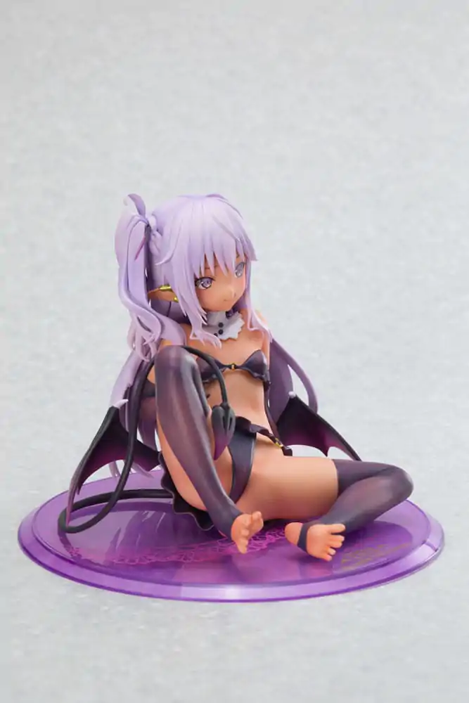 Original Illustration 1/6 Succubus Black Titty Illustrated by Tamano Kedama szobor figura 14 cm termékfotó