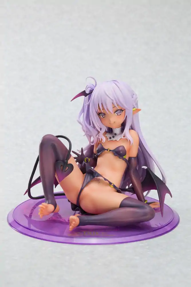 Original Illustration 1/6 Succubus Black Titty Illustrated by Tamano Kedama szobor figura 14 cm termékfotó