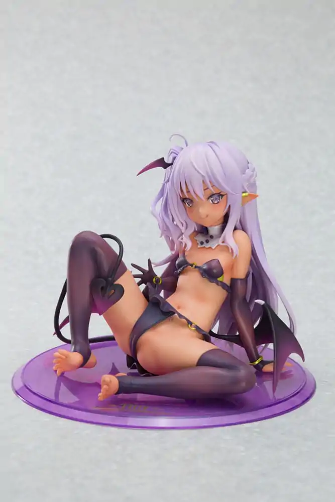 Original Illustration 1/6 Succubus Black Titty Illustrated by Tamano Kedama szobor figura 14 cm termékfotó