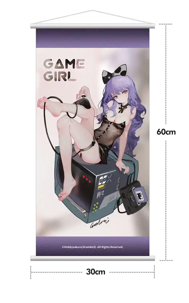 Original Illustration 1/7 Game Girl illustration by Grandia Yuan Deluxe Edition PVC szobor figura 21 cm termékfotó