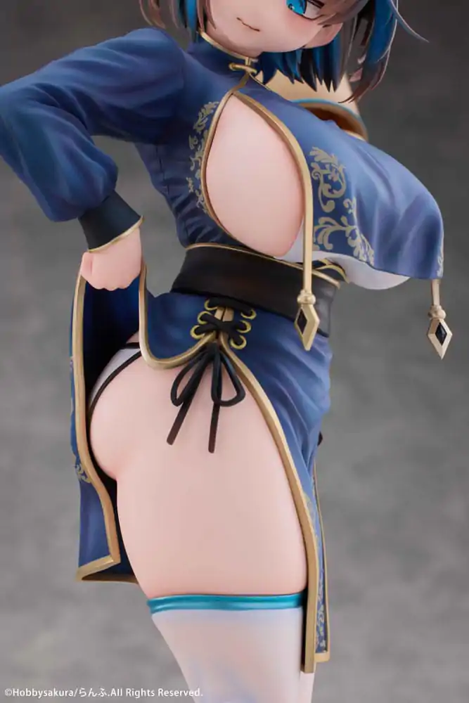 Original Illustration 1/7 Manjuu Musume Tsubögreu Illustrated by Ranfu DX Ver. PVC szobor figura 25 cm termékfotó