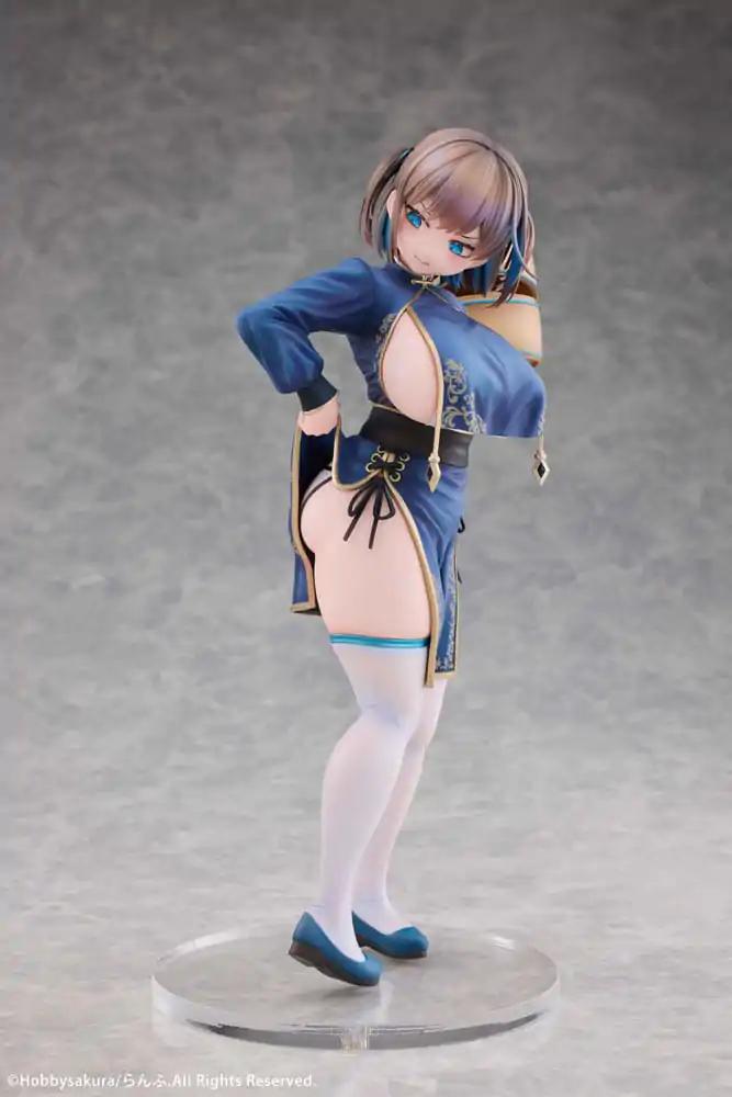 Original Illustration 1/7 Manjuu Musume Tsubögreu Illustrated by Ranfu DX Ver. PVC szobor figura 25 cm termékfotó