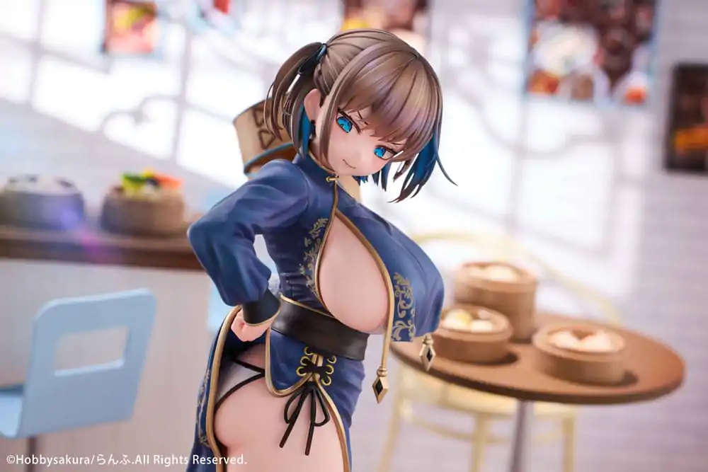 Original Illustration 1/7 Manjuu Musume Tsubögreu Illustrated by Ranfu DX Ver. PVC szobor figura 25 cm termékfotó