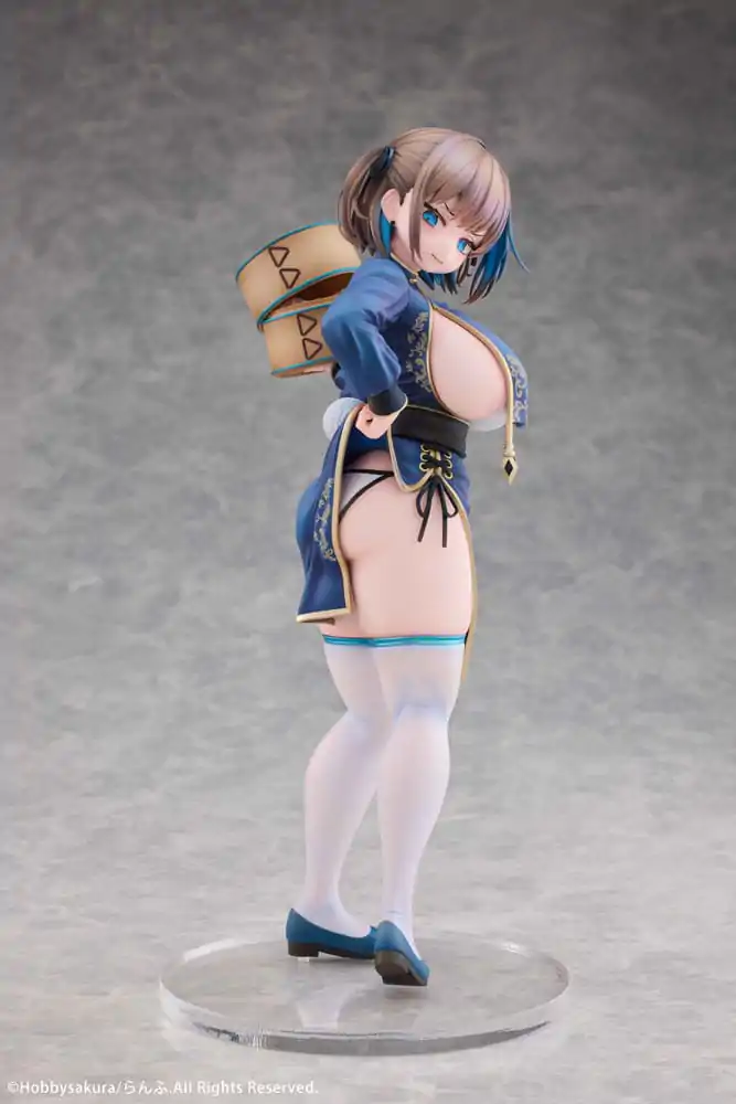 Original Illustration 1/7 Manjuu Musume Tsubögreu Illustrated by Ranfu DX Ver. PVC szobor figura 25 cm termékfotó