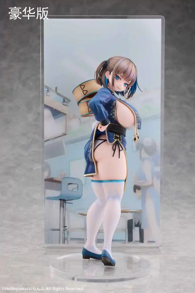 Original Illustration 1/7 Manjuu Musume Tsubögreu Illustrated by Ranfu DX Ver. PVC szobor figura 25 cm termékfotó