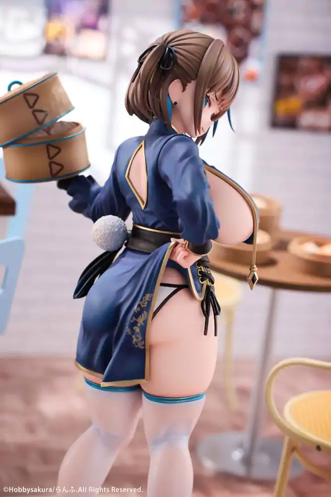 Original Illustration 1/7 Manjuu Musume Tsubögreu Illustrated by Ranfu DX Ver. PVC szobor figura 25 cm termékfotó