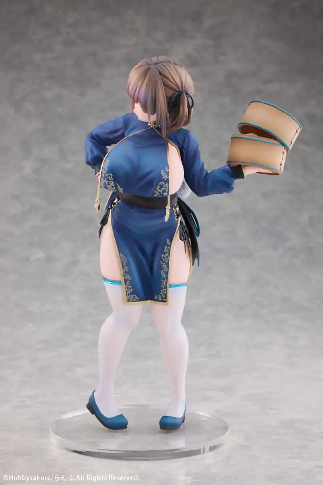 Original Illustration 1/7 Manjuu Musume Tsubögreu Illustrated by Ranfu DX Ver. PVC szobor figura 25 cm termékfotó