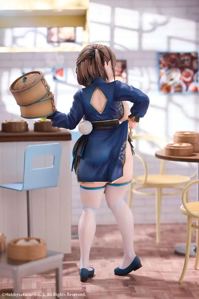 Original Illustration 1/7 Manjuu Musume Tsubögreu Illustrated by Ranfu DX Ver. PVC szobor figura 25 cm termékfotó