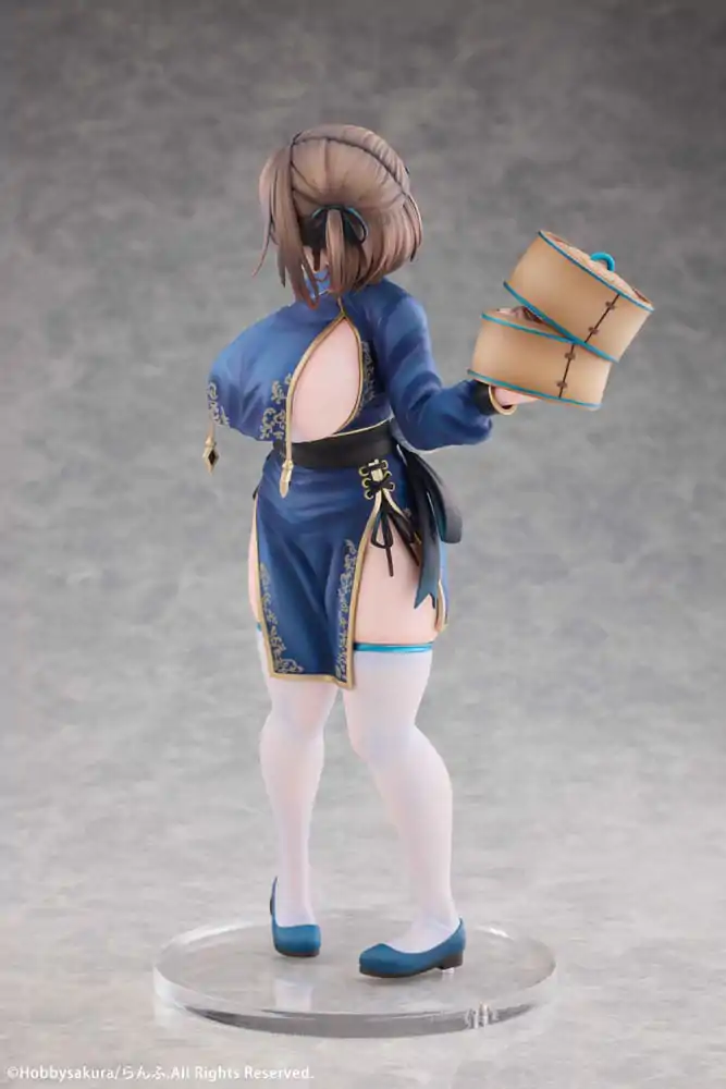 Original Illustration 1/7 Manjuu Musume Tsubögreu Illustrated by Ranfu DX Ver. PVC szobor figura 25 cm termékfotó