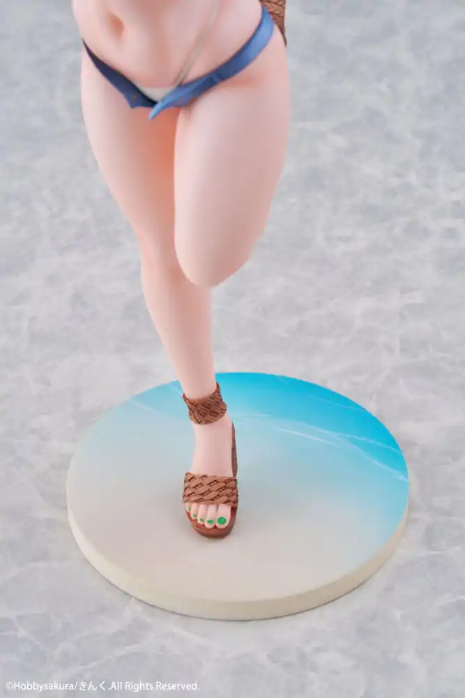 Original Illustration 1/7 Summer Waiter illustration by Kink PVC szobor figura 25 cm termékfotó
