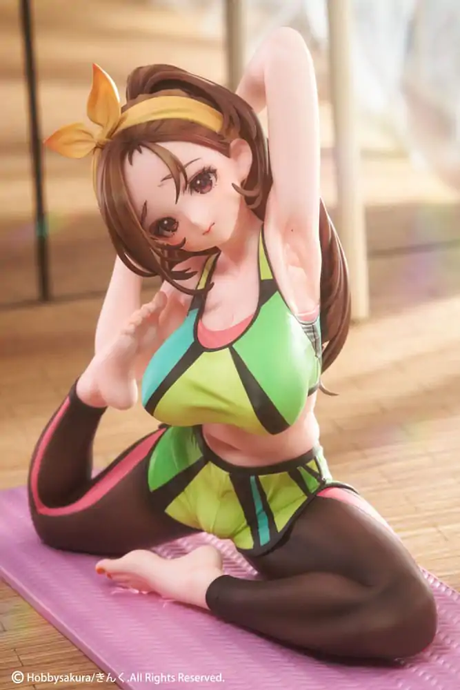 Original Illustration 1/7 Yoga Shoujo illustration by Kinku PVC szobor figura 14 cm termékfotó