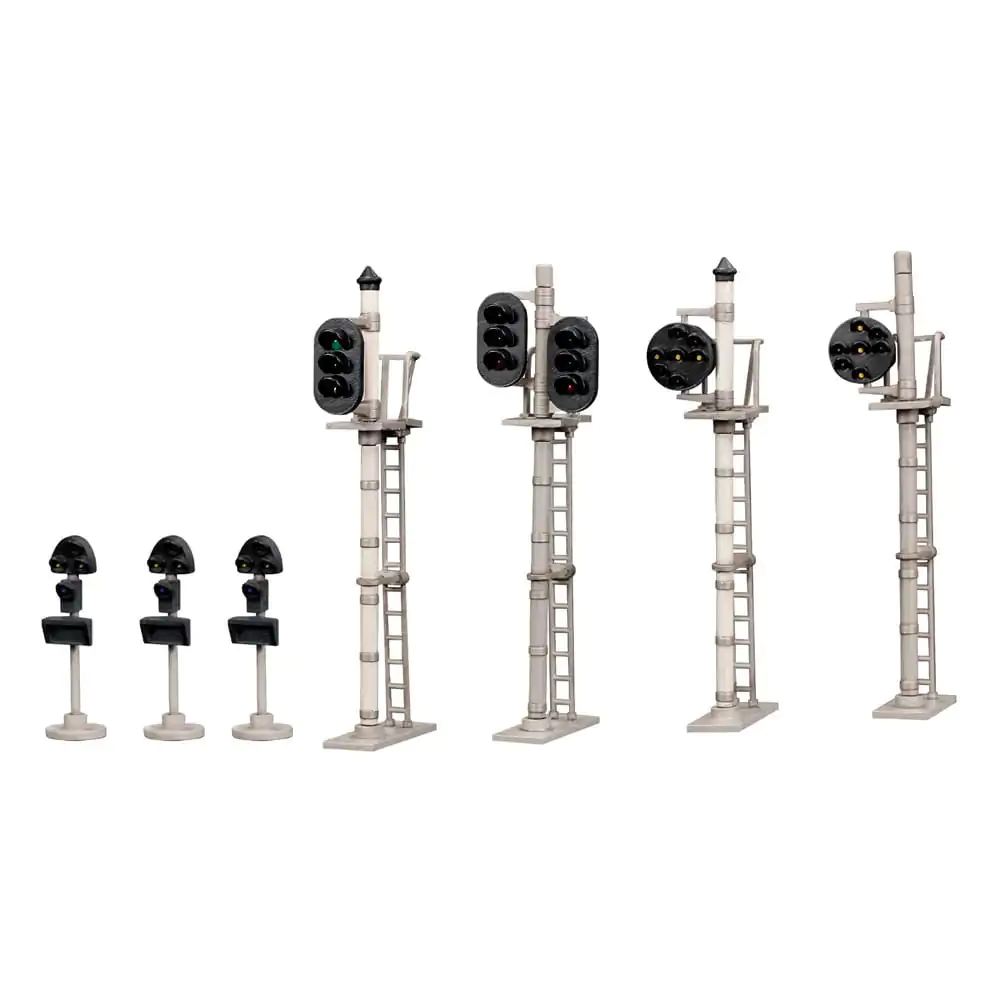 Original Illustration 1/80 1/80 Railway Signal csomag (re-run) Műanyag modell készlet 9 cm termékfotó