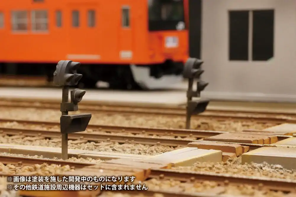 Original Illustration 1/80 1/80 Railway Signal csomag (re-run) Műanyag modell készlet 9 cm termékfotó