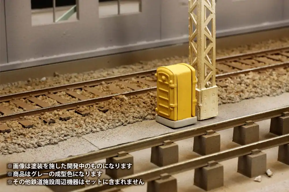 Original Illustration 1/80 1/80 Relay box/Cubicle (re-run) Műanyag modell készlet 3 cm termékfotó