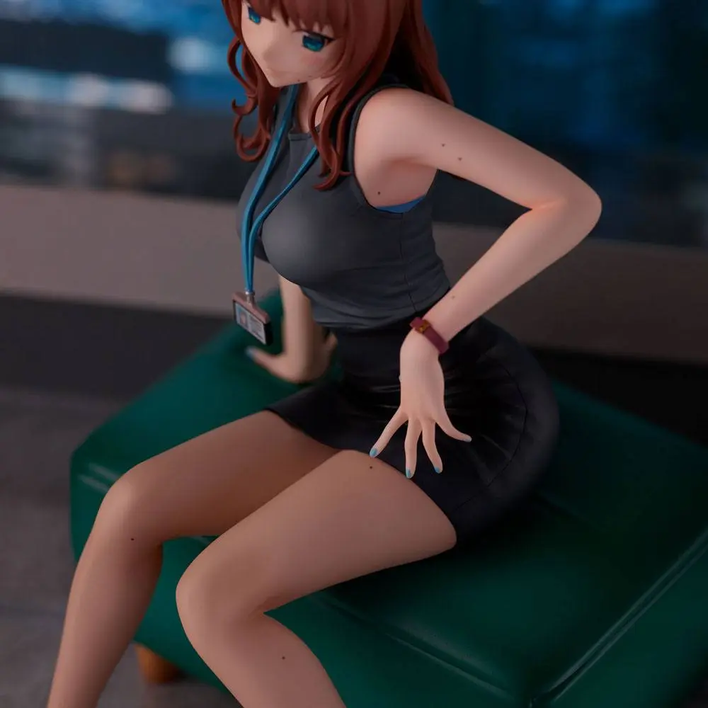 Original Illustration Doshima Illustration Senior Office Lady With Many Moles PVC szobor figura 23 cm termékfotó