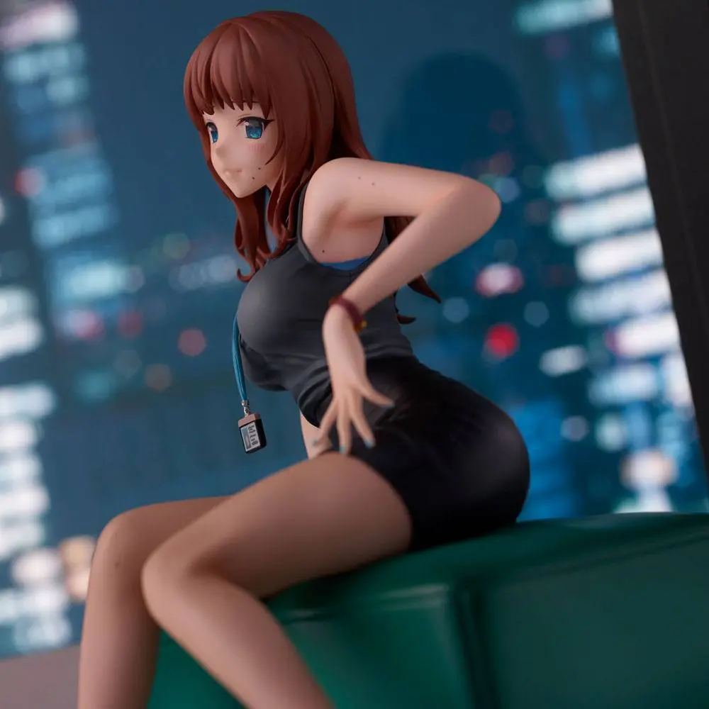 Original Illustration Doshima Illustration Senior Office Lady With Many Moles PVC szobor figura 23 cm termékfotó