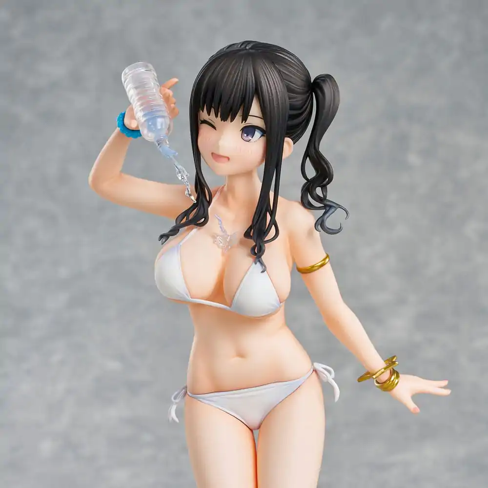 Original Illustration Kaede Illustration Miyuki Sasaki Summer Cloud White Bikini Ver. PVC szobor figura 25 cm termékfotó