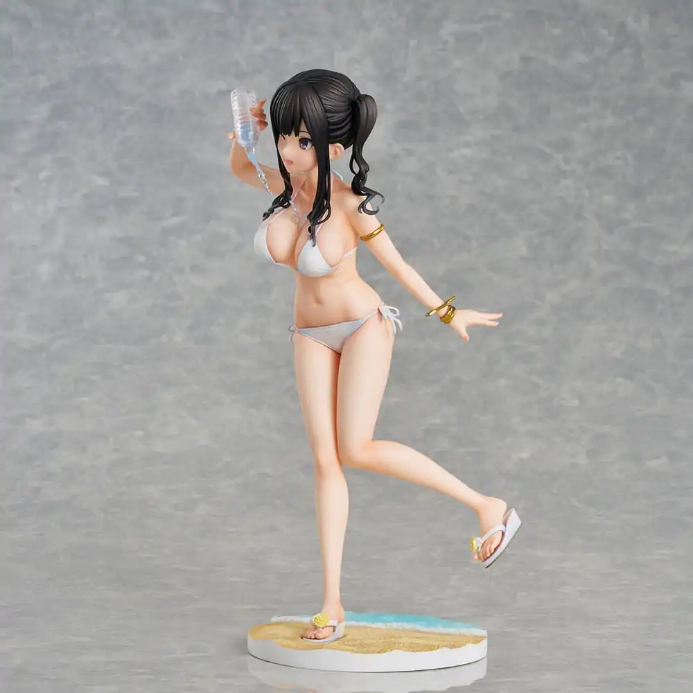 Original Illustration Kaede Illustration Miyuki Sasaki Summer Cloud White Bikini Ver. PVC szobor figura 25 cm termékfotó
