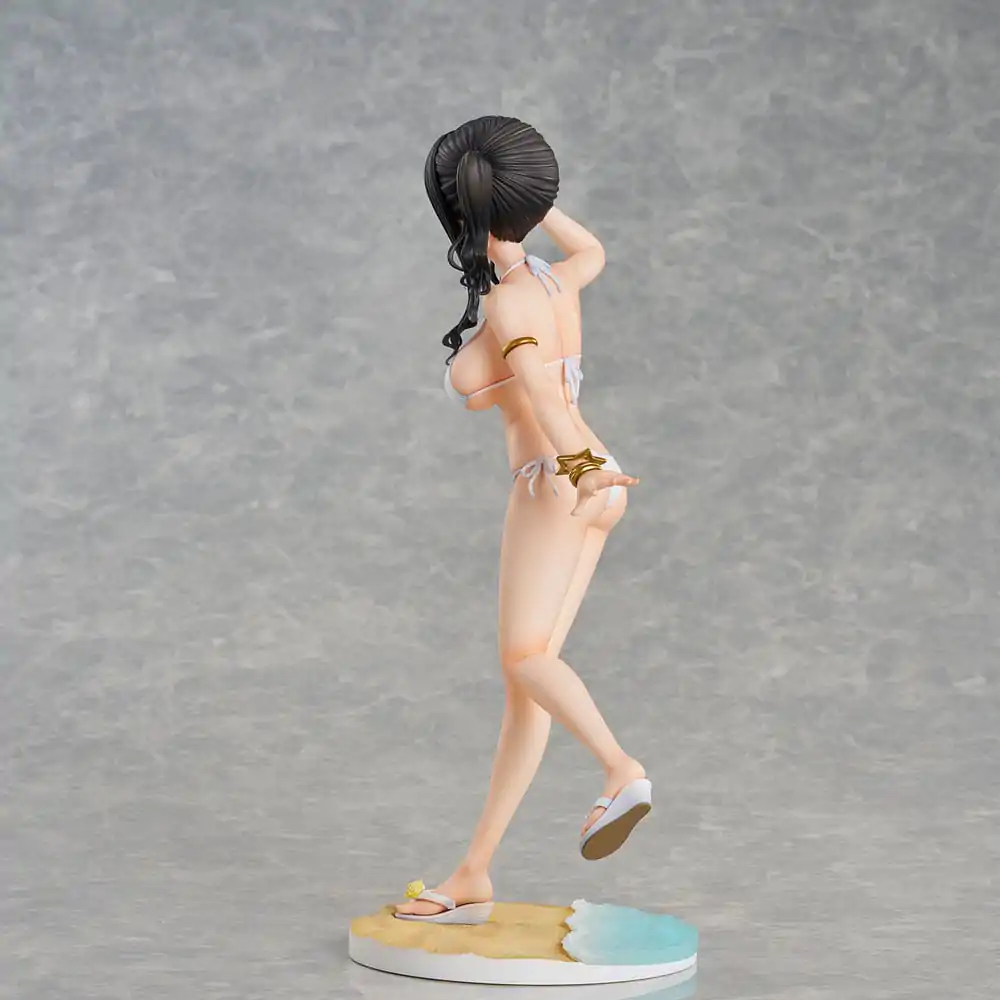 Original Illustration Kaede Illustration Miyuki Sasaki Summer Cloud White Bikini Ver. PVC szobor figura 25 cm termékfotó