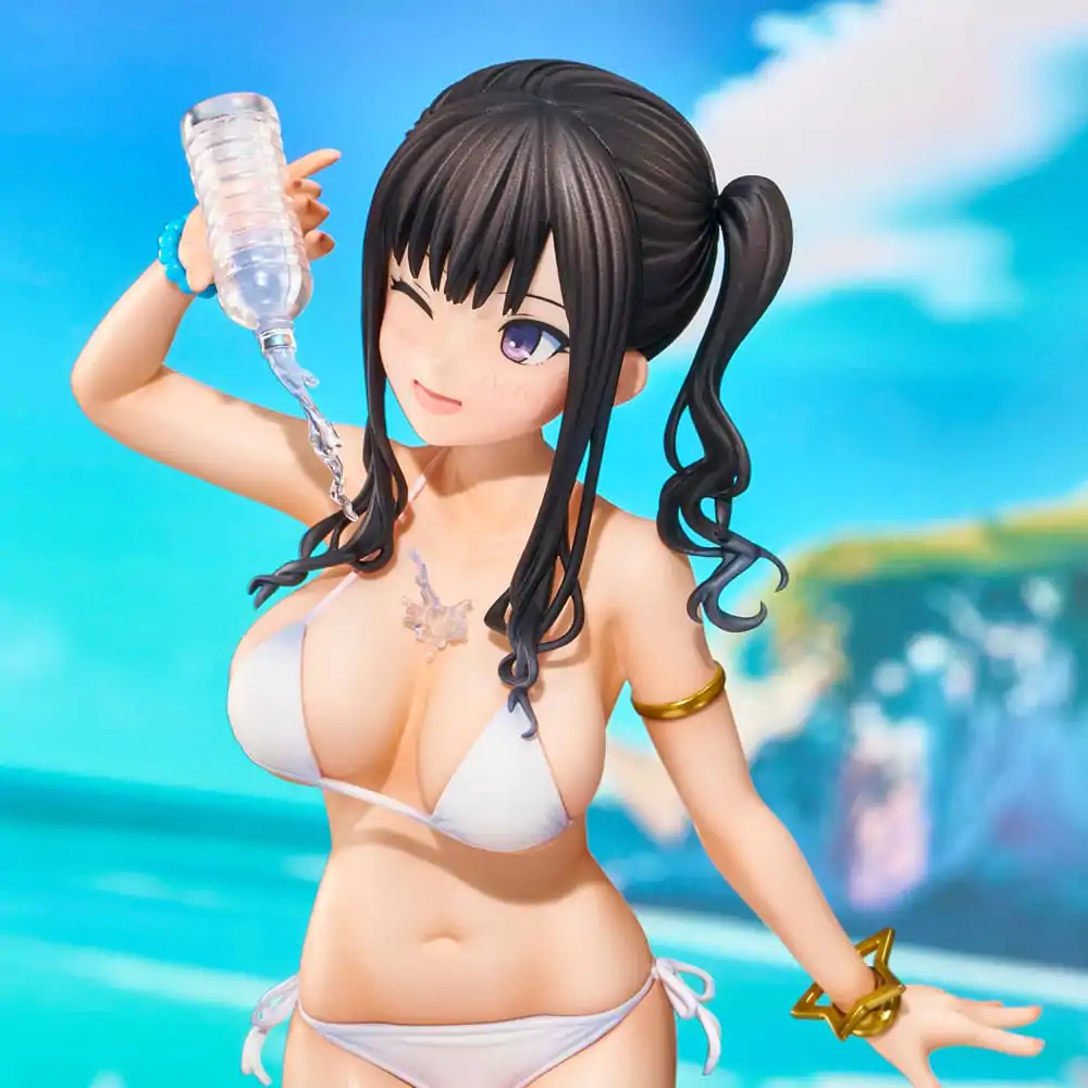 Original Illustration Kaede Illustration Miyuki Sasaki Summer Cloud White Bikini Ver. PVC szobor figura 25 cm termékfotó