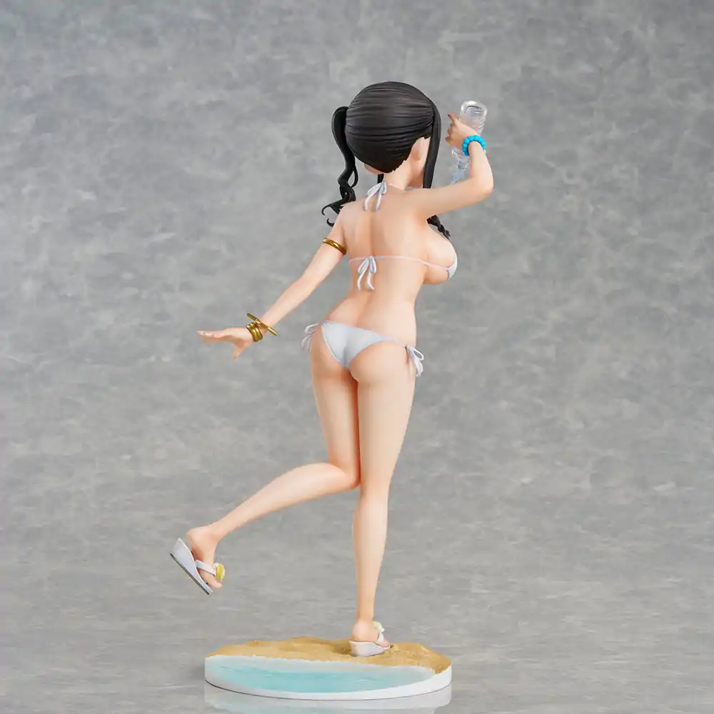 Original Illustration Kaede Illustration Miyuki Sasaki Summer Cloud White Bikini Ver. PVC szobor figura 25 cm termékfotó