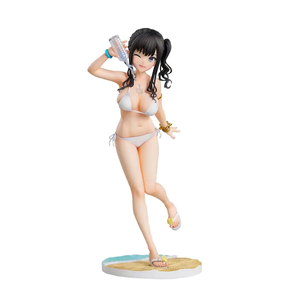 Original Illustration Kaede Illustration Miyuki Sasaki Summer Cloud White Bikini Ver. PVC szobor figura 25 cm termékfotó