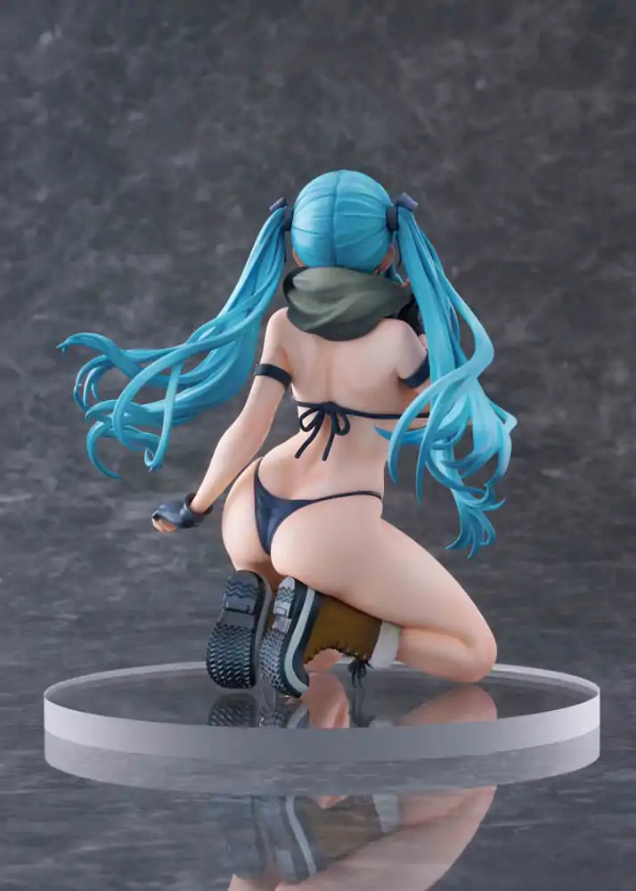 Original Illustration PVC szobor figura 1/7 Warehouse Aoko Illustration by FreeStyle AmiAmi Limitált kiadás 16 cm termékfotó