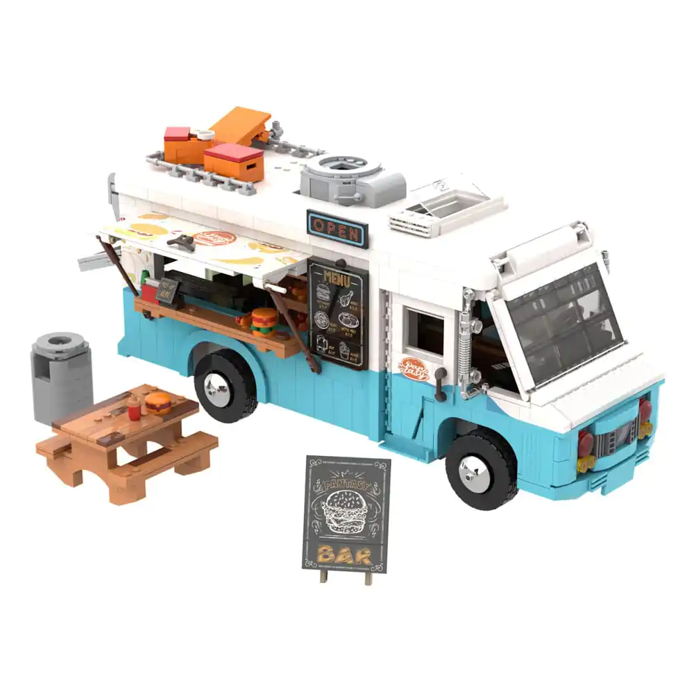 Original-Joyside Series Retro Food Truck építőkészlet 19 cm termékfotó