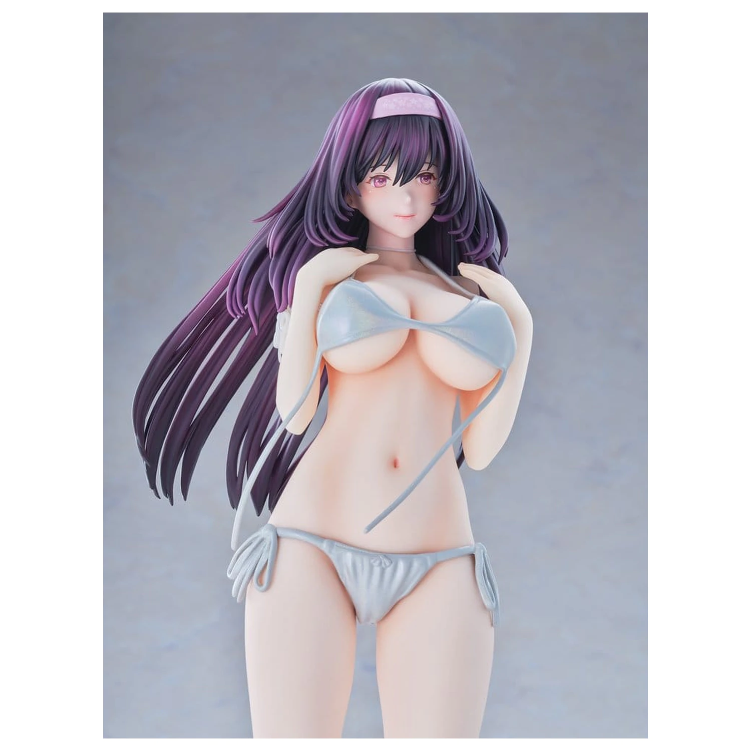 Original Model szobor figura 1/5 Tomoe Sakura Swimsuit Black Hair Ver. Illustration by Toshi Tsutakaze 32 cm termékfotó