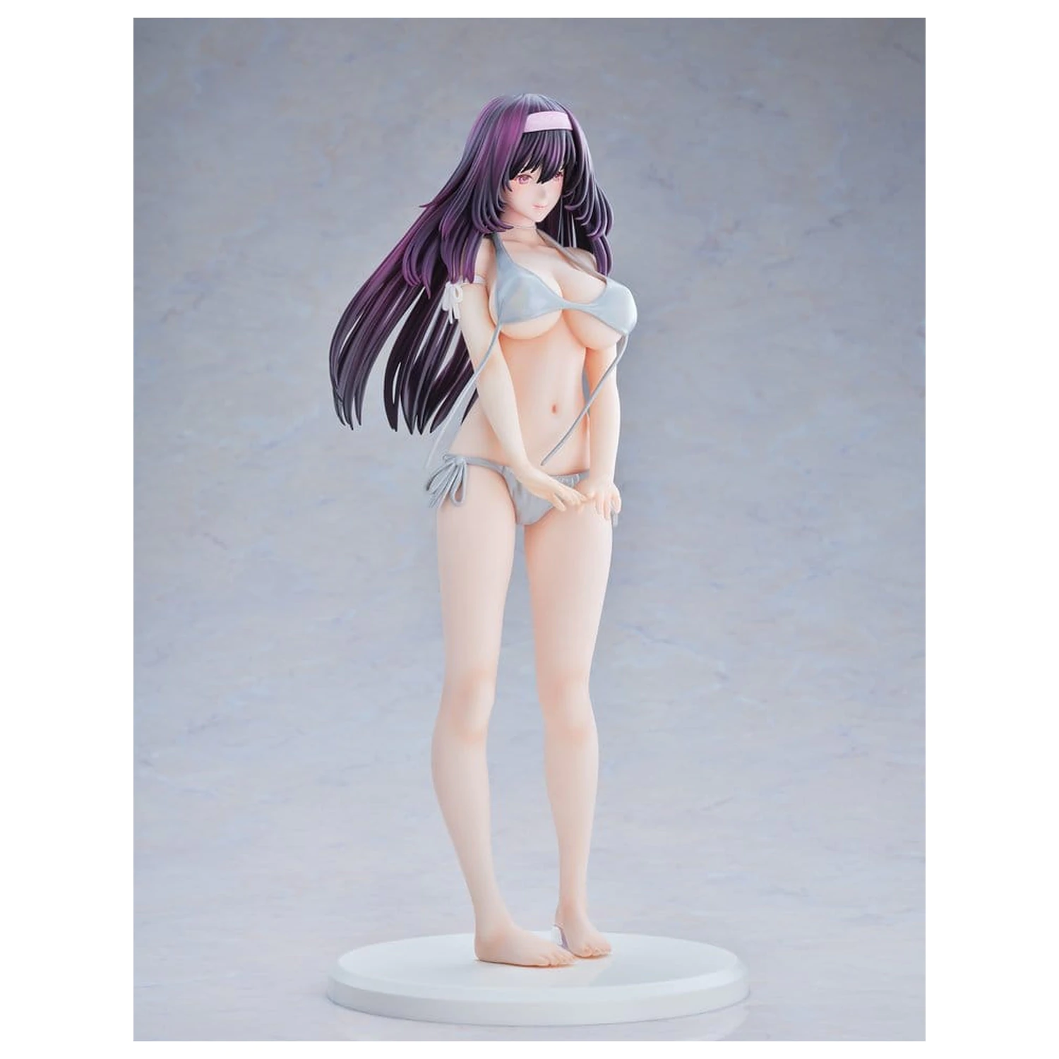 Original Model szobor figura 1/5 Tomoe Sakura Swimsuit Black Hair Wholesome Ver. Illustration by Toshi Tsutakaze 32 cm termékfotó
