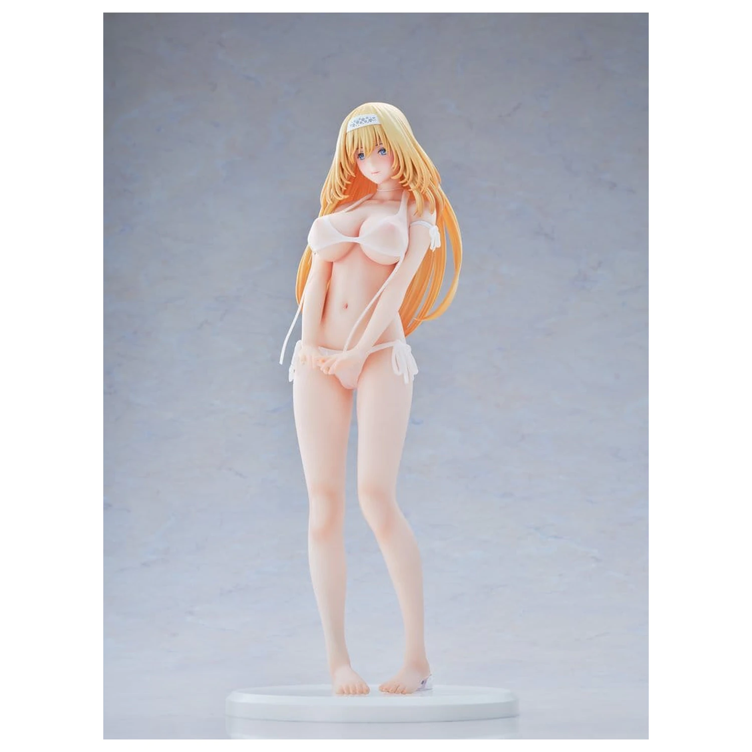 Original Model szobor figura 1/5 Tomoe Sakura Swimsuit Blonde Hair Wholesome Ver. Illustration by Toshi Tsutakaze 32 cm termékfotó