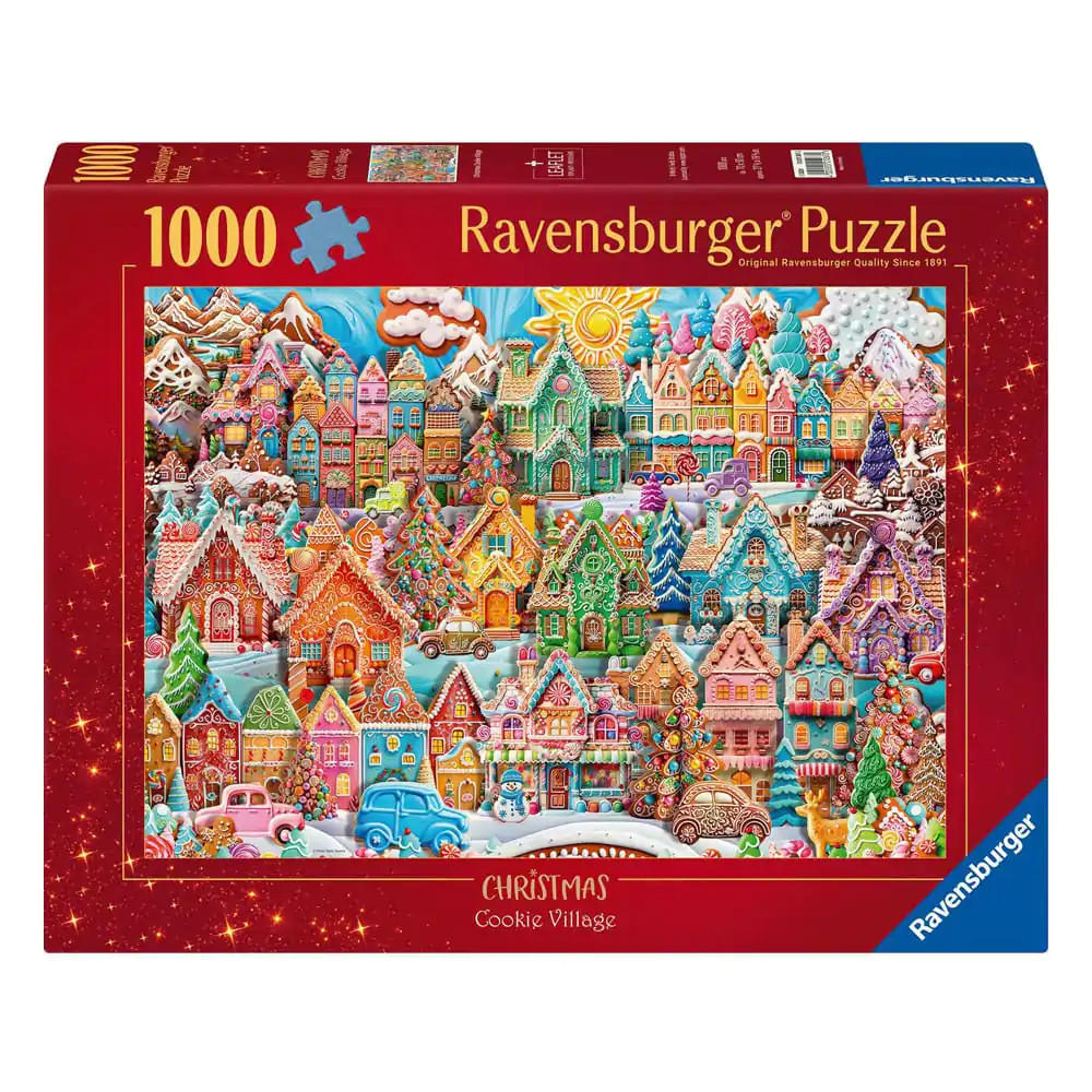 Original Ravensburger Quality Christmas Cookie Village puzzle (1000 darab) termékfotó