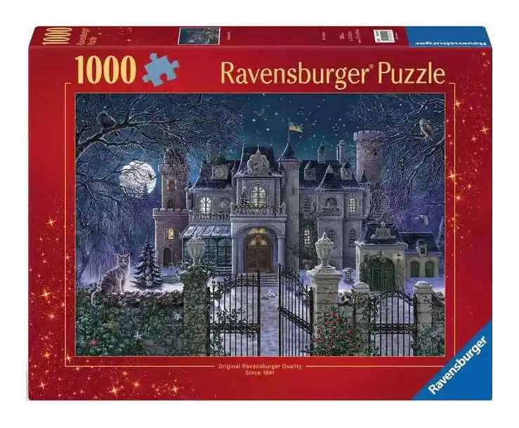 Original Ravensburger Quality The Christmas villa puzzle (1000 darab) termékfotó