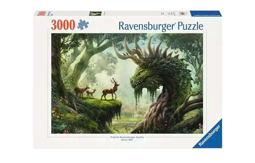 Original Ravensburger Quality The forest dragon awakens puzzle (3000 darab) termékfotó