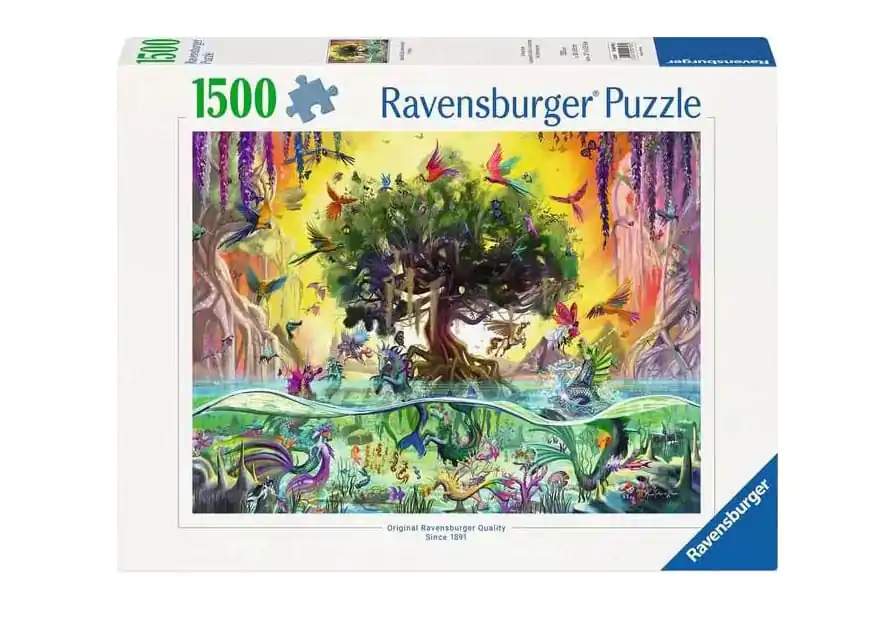 Original Ravensburger Quality The unicorn from the lake and his friends puzzle (1500 darab) termékfotó