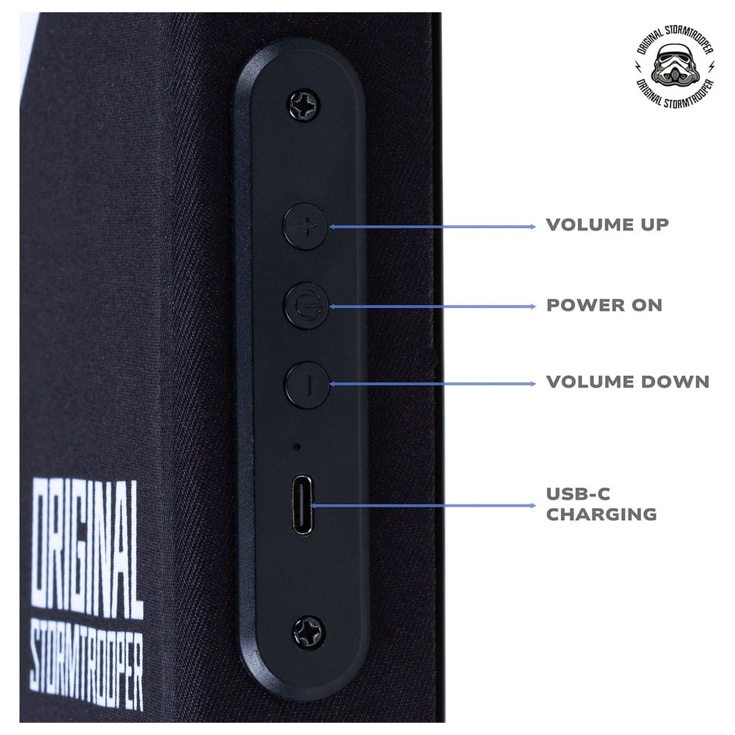 Original Stormtrooper fali keretes Bluetooth hangszóró termékfotó