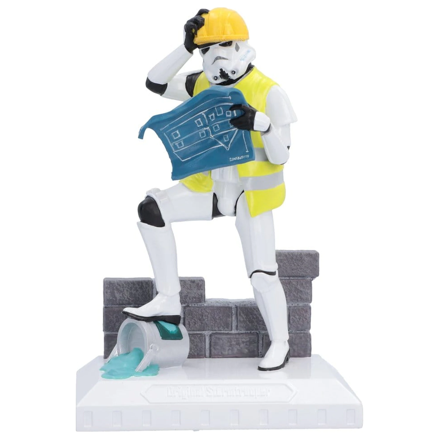 Original Stormtrooper figura Hit a Brick Wall 18 cm termékfotó