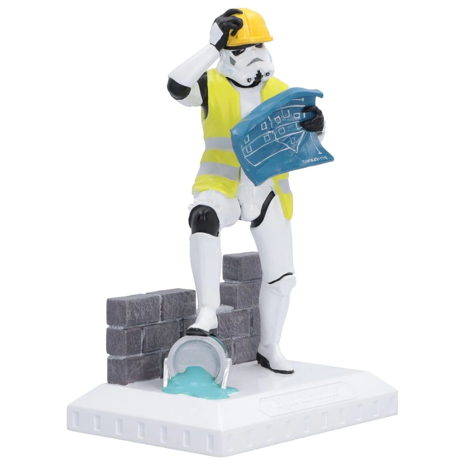 Original Stormtrooper figura Hit a Brick Wall 18 cm termékfotó