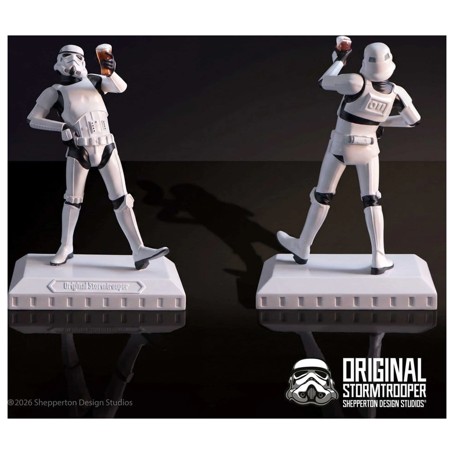 Original Stormtrooper figura Raise a Glas 17 cm termékfotó