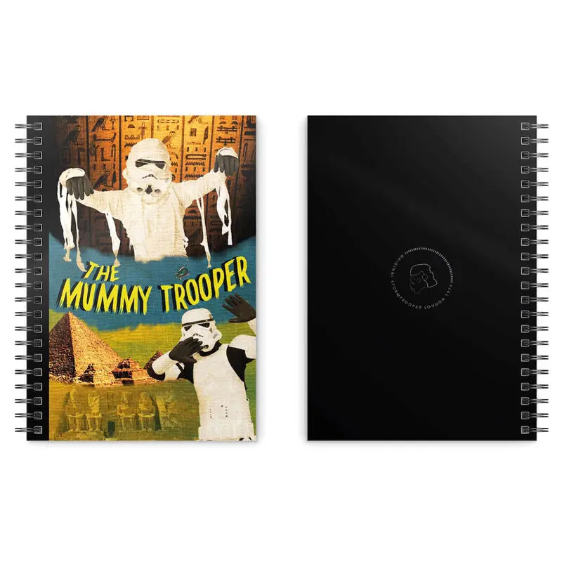 Original Stormtrooper Mummy Trooper A5 jegyzetfüzet termékfotó