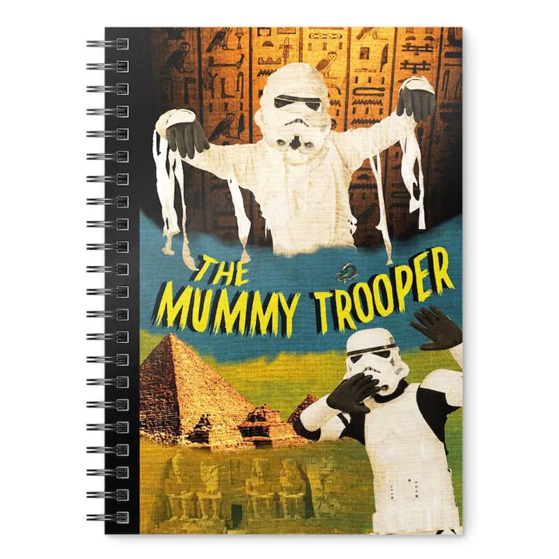 Original Stormtrooper Mummy Trooper A5 jegyzetfüzet termékfotó