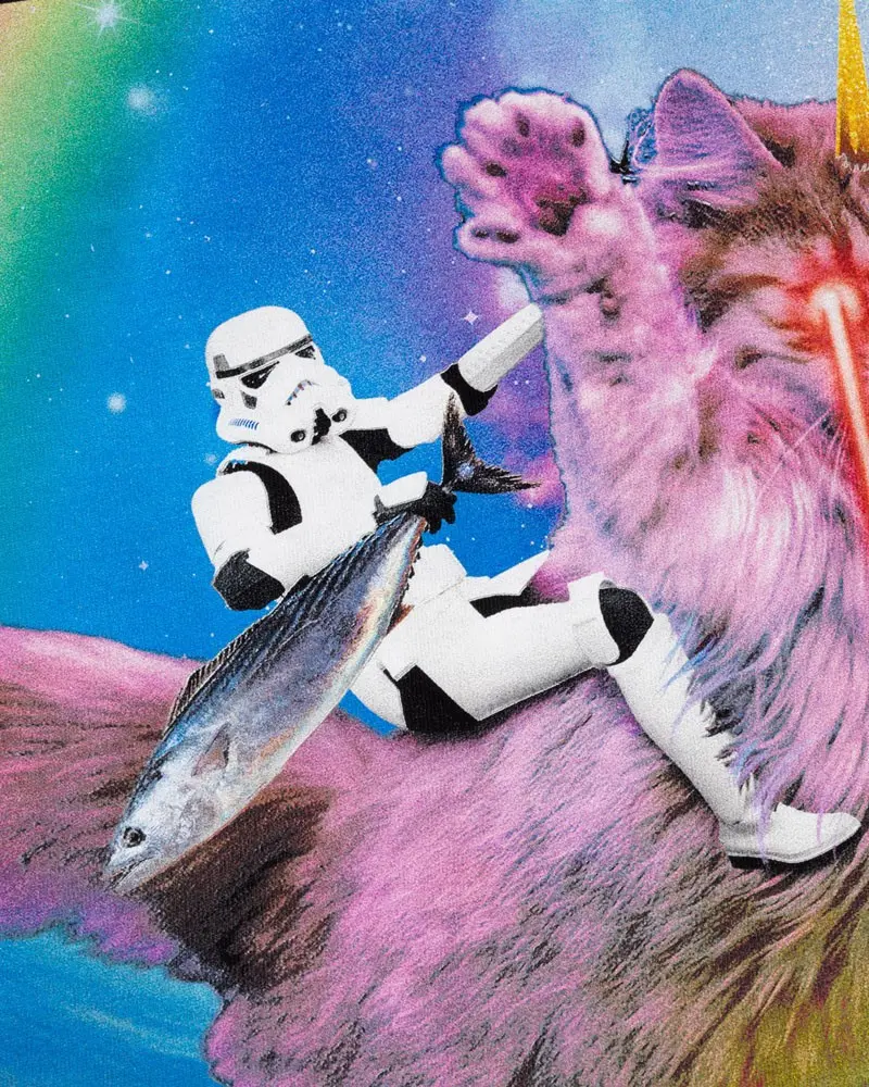 Original Stormtrooper Never Fails póló termékfotó