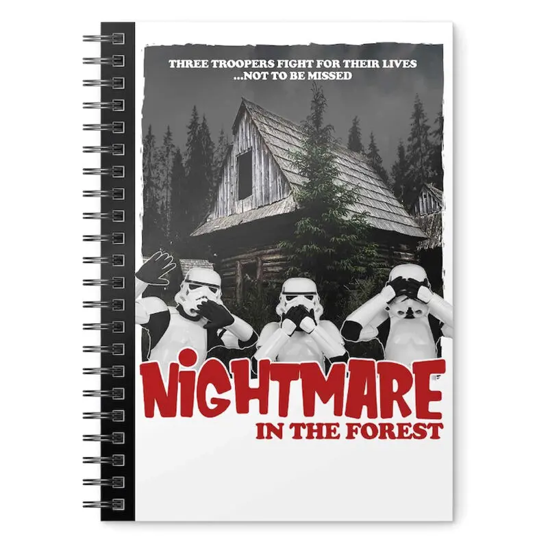 Original Stormtrooper Nightmare in the Forest A5 jegyzetfüzet termékfotó