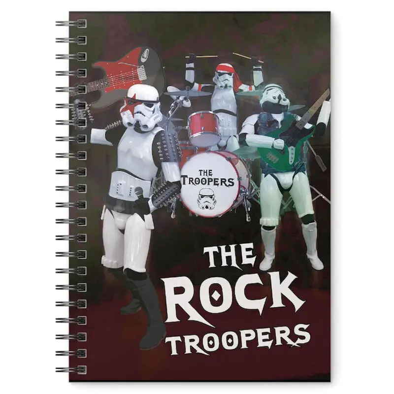 Original Stormtrooper Rock Troopers A5 jegyzetfüzet termékfotó