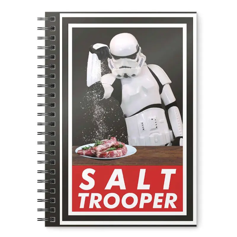 Original Stormtrooper Salt Trooper A5 jegyzetfüzet termékfotó