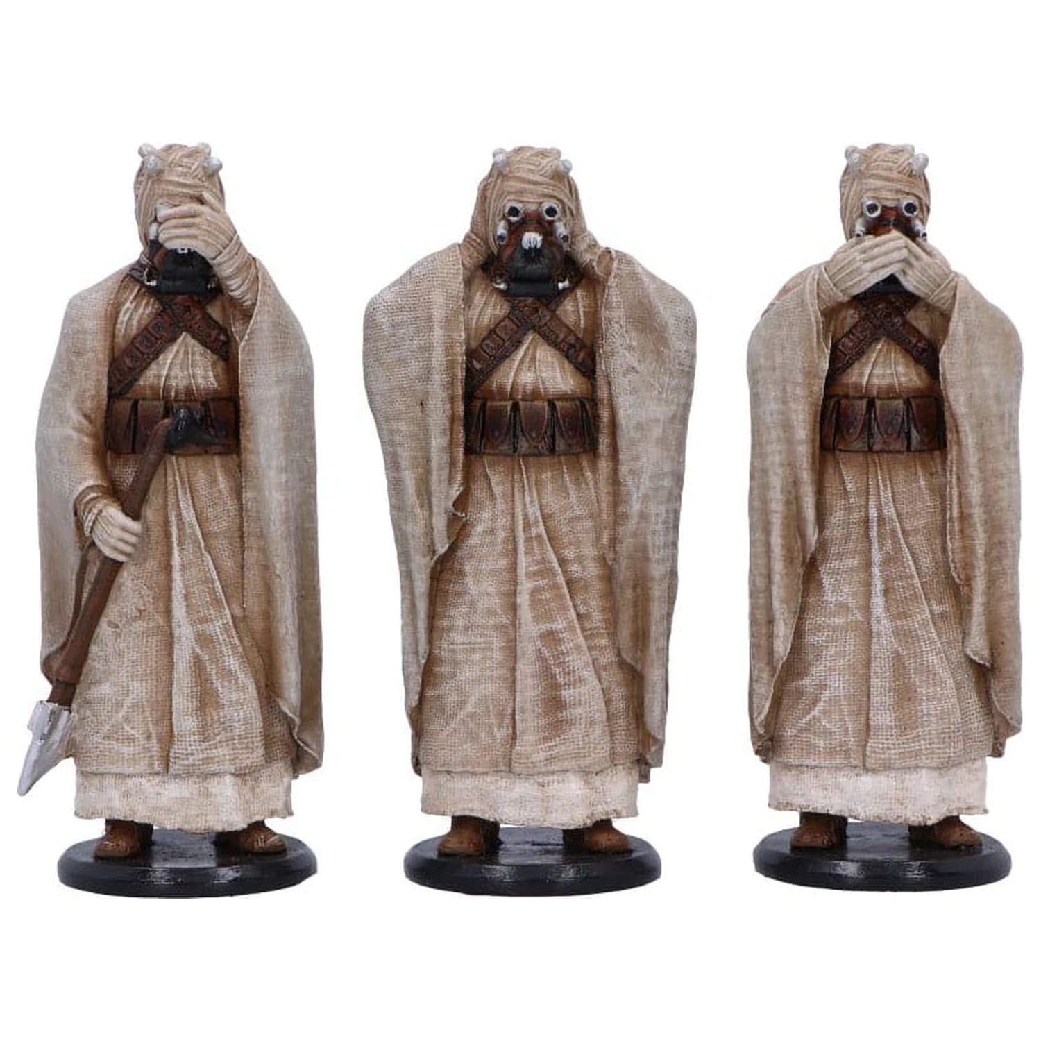 Original Stormtrooper Three Wise Tusken Raiders szobor figura 14 cm  termékfotó